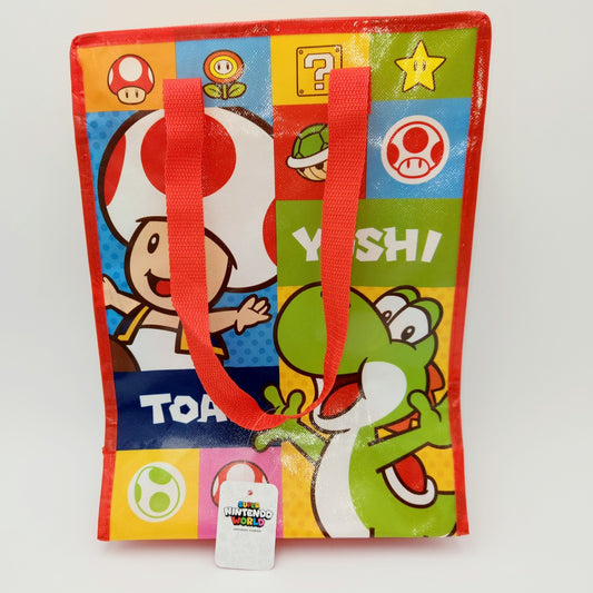 Super Nintendo World Reusable Tote Bag w/ Zipper Universal EPIC Universe Orlando