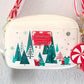 2026 Disney Parks Christmas Santa Mickey Loungefly Crossbody Bag & Coin Purse