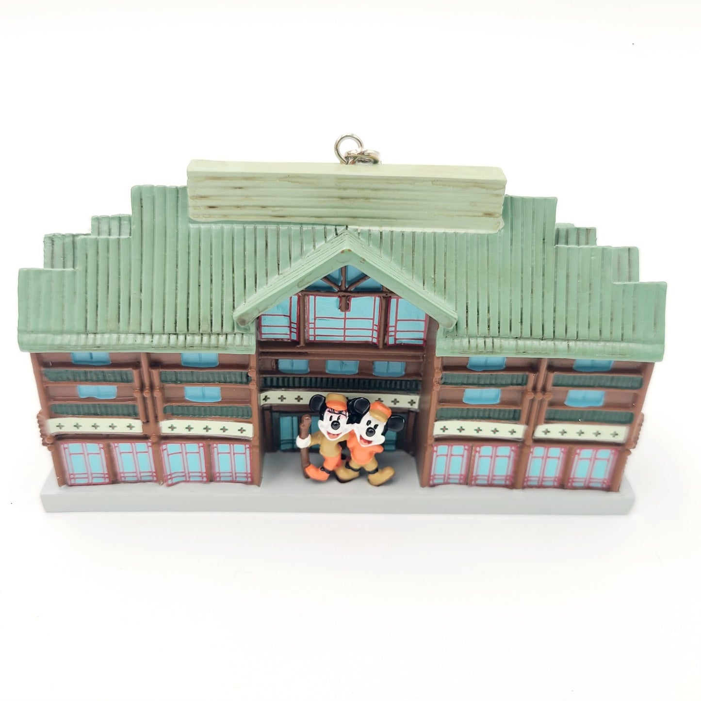 NEW Disney Parks Mickey & Minnie Mouse Wilderness Lodge Resort House Ornament