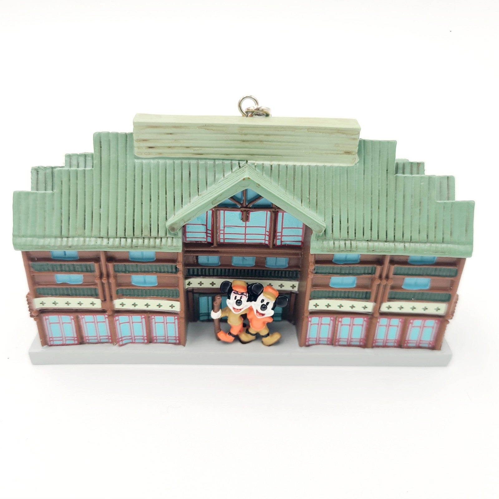 NEW Disney Parks Mickey & Minnie Mouse Wilderness Lodge Resort House Ornament