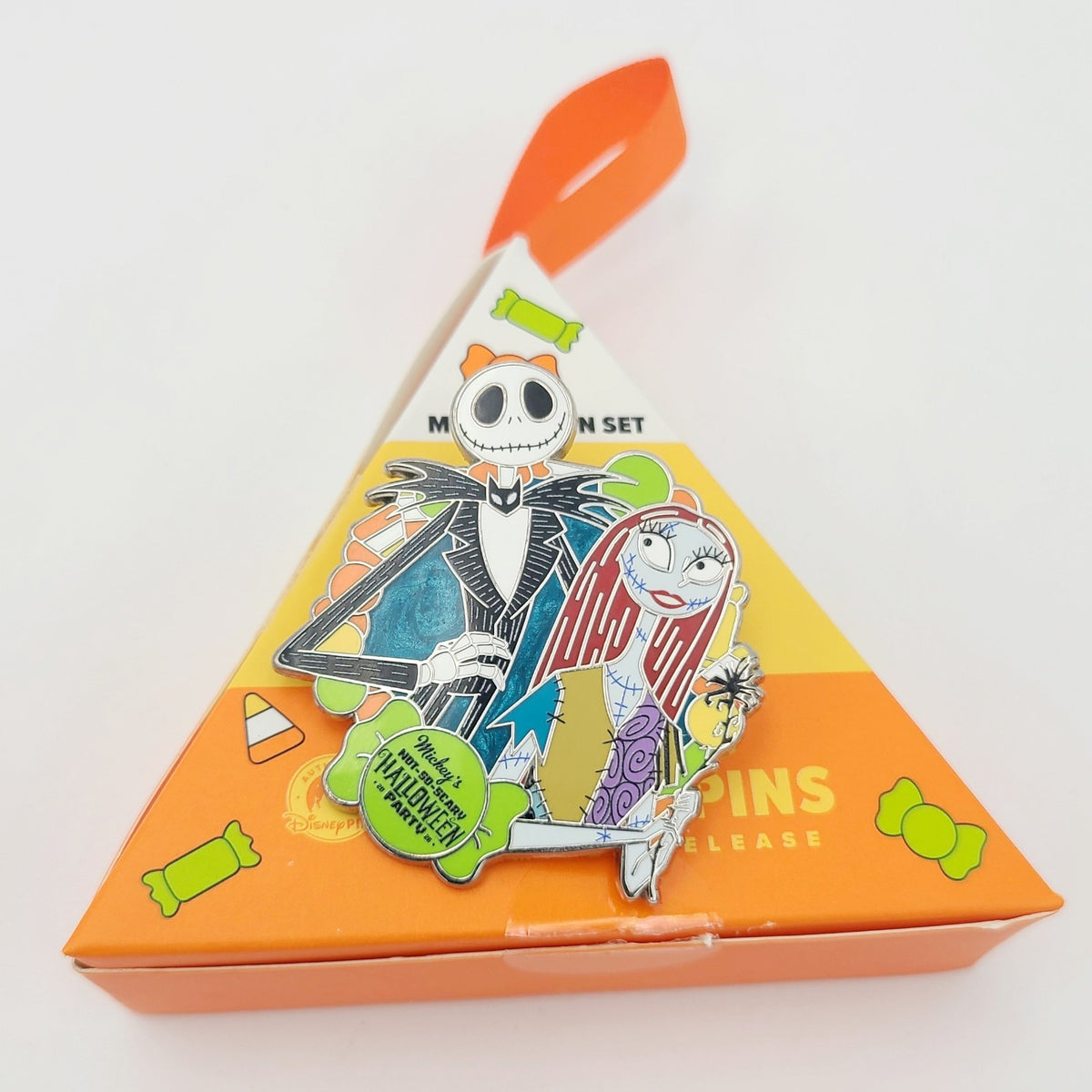 Jack and Sally 2026 Disney Parks Not So Scary Halloween Party Mystery Box Pin