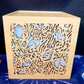 NEW 2023 Disney Parks Animal Kingdom 25th Anniversary Wood Light Up Cube Box