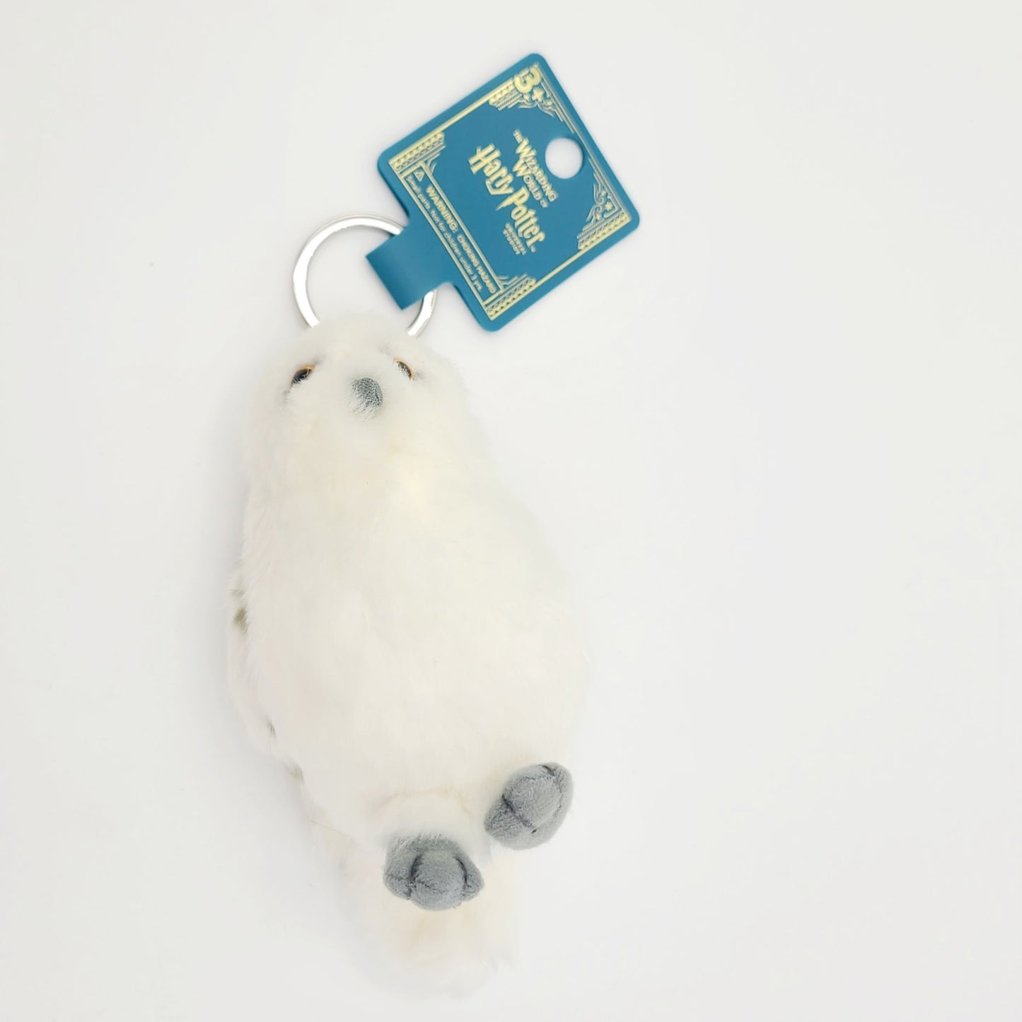 NEW Universal Studios Wizarding World Of Harry Potter Hedwig Owl Keychain Plush