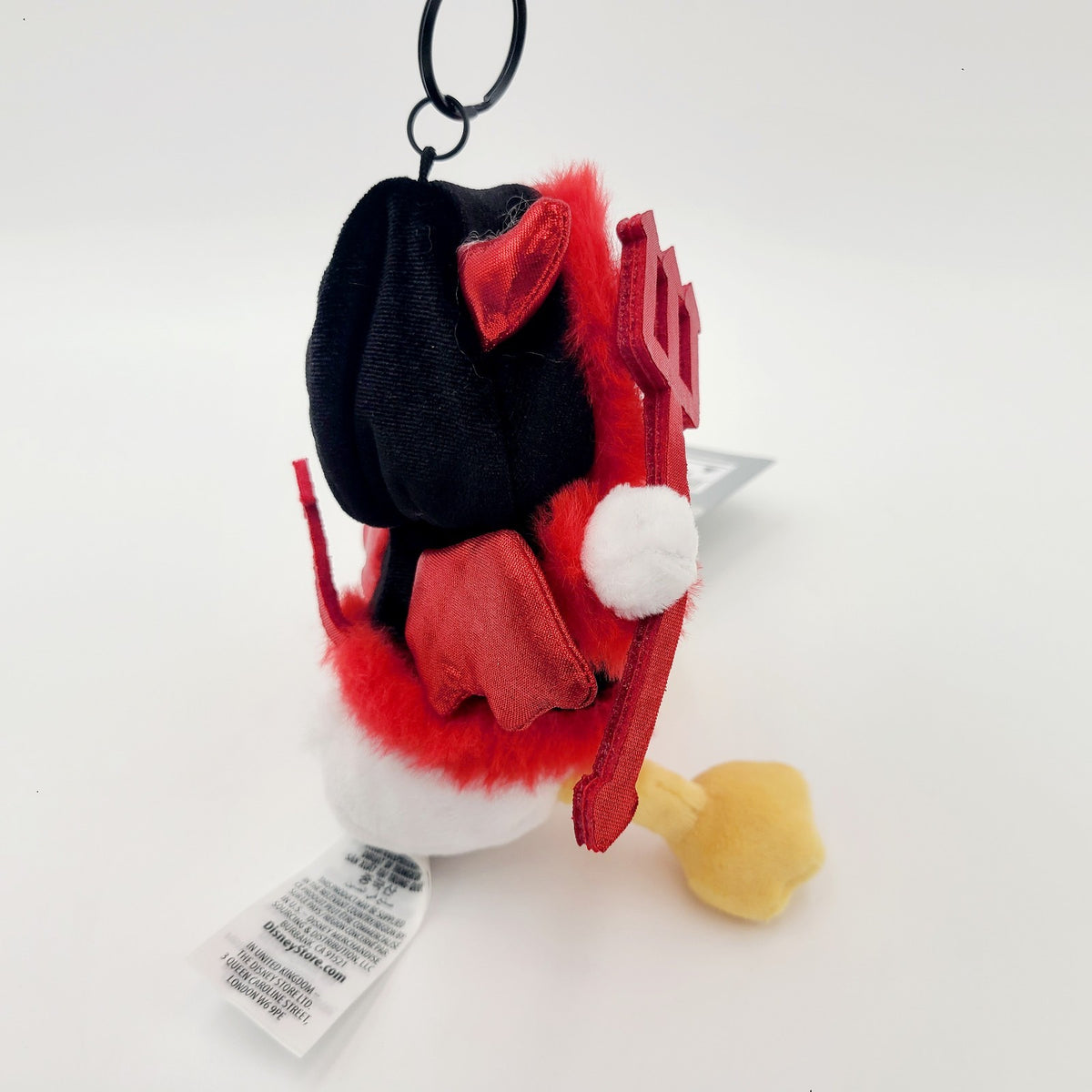 2026 Disney World Parks Donald Duck Devil Halloween Plush Bag Charm Keychain New