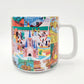 2026 Disney Parks Vintage Park Maps & Brochure Icons Coffee Mug 15 Oz. Castle