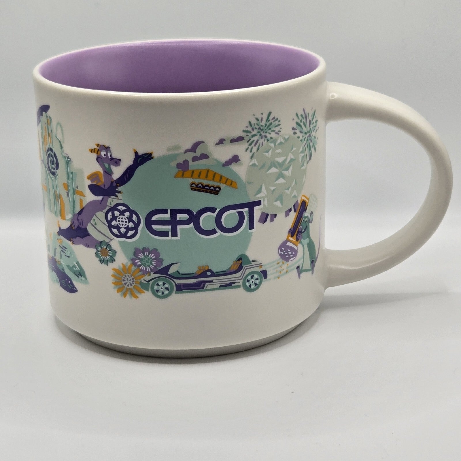 *EPCOT Mug & Ornament Set* 2024 Disney Park Starbucks Discovery Figment Coffee