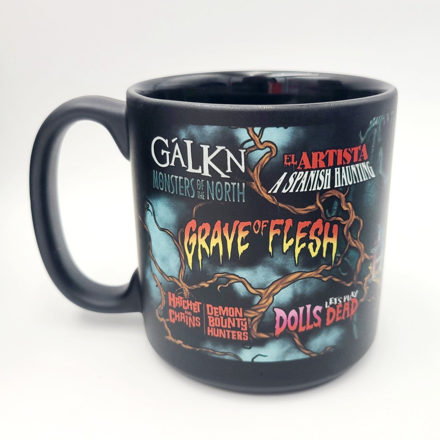 Universal Orlando Halloween Horror Nights HHN 2025 10 House Logo Mug FNAF Wyatt