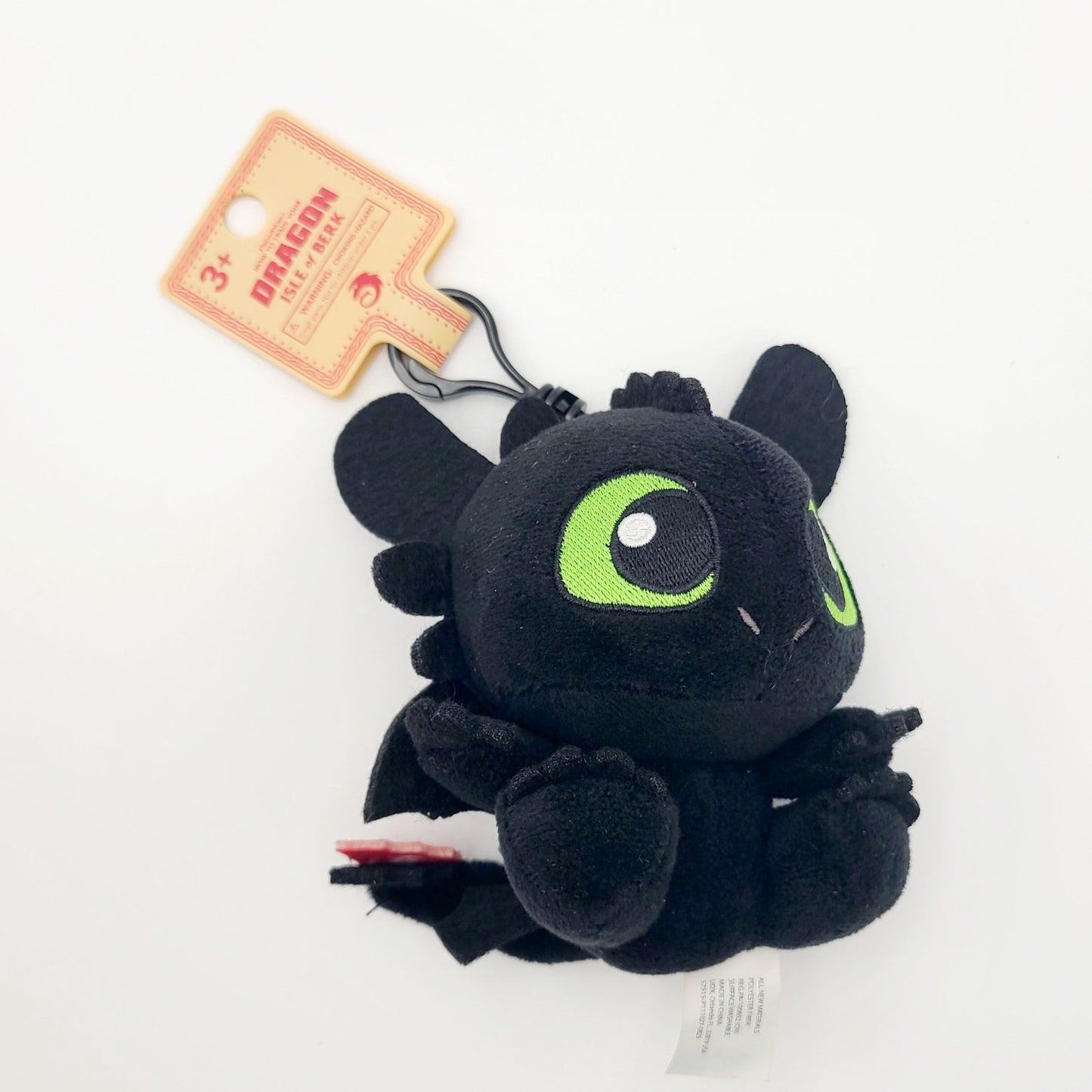 Universal Studio EPIC Universe How To Train Your Dragon Toothless Plush Keychain