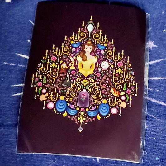 2020 Disney Parks An Enchanted Beauty & Beast Belle 5x7” Postcard Jason Ratner