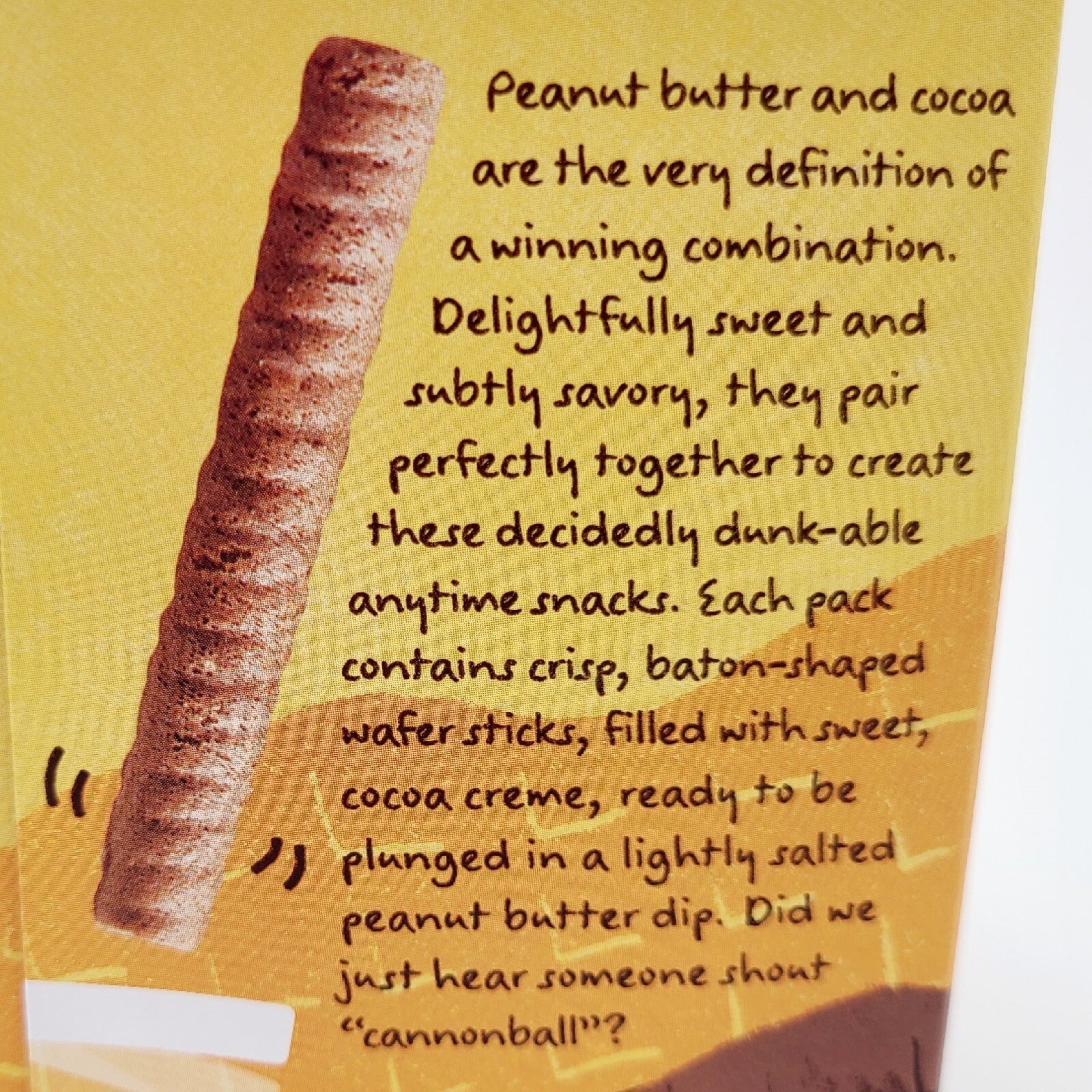 2 Boxes Trader Joe's PB&C Cocoa Creme Wafer Sticks w/ Peanut Butter Dip PB & C