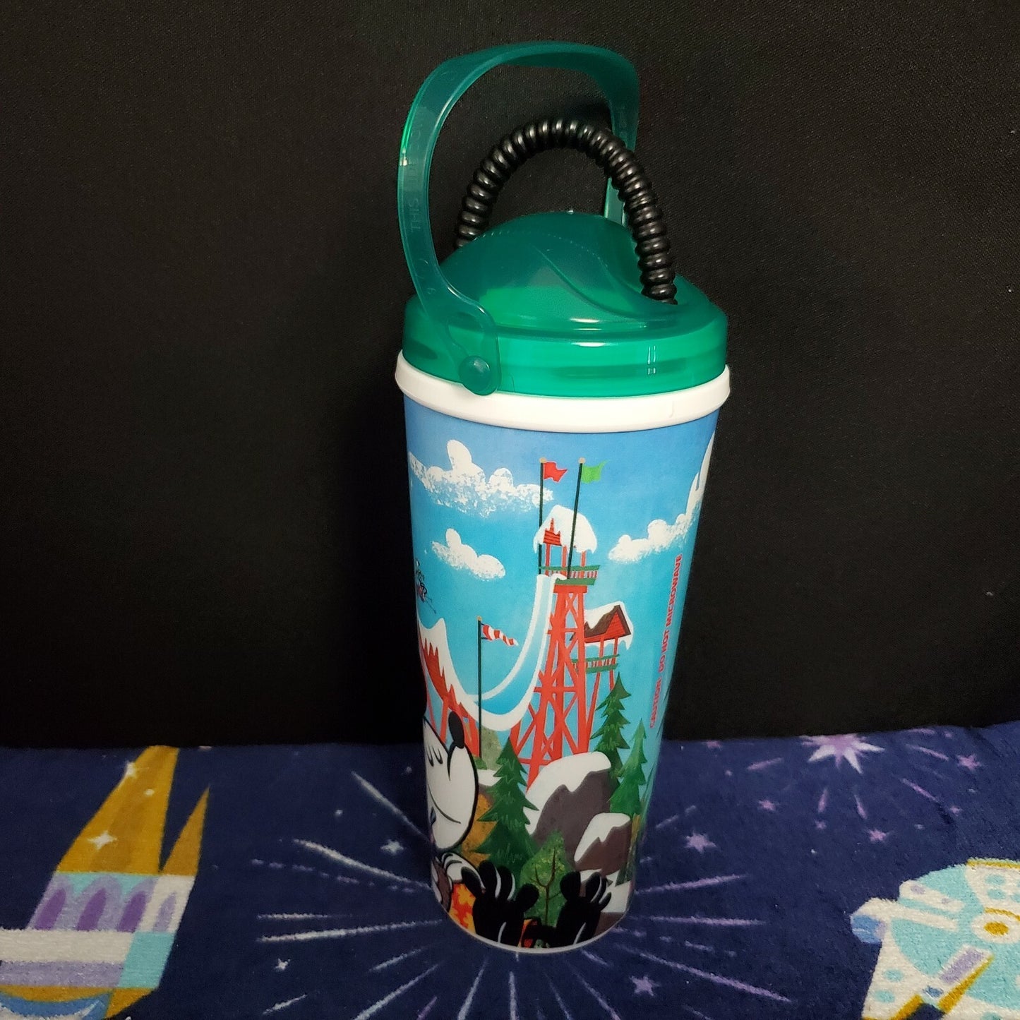 (1) ONE Typhoon Lagoon Blizzard Beach Refillable Mug Disney Park WDW 50th Mickey