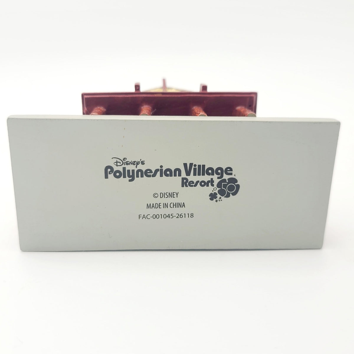 Walt Disney World Parks Polynesian Resort Hotel Christmas Ornament Mickey Minnie