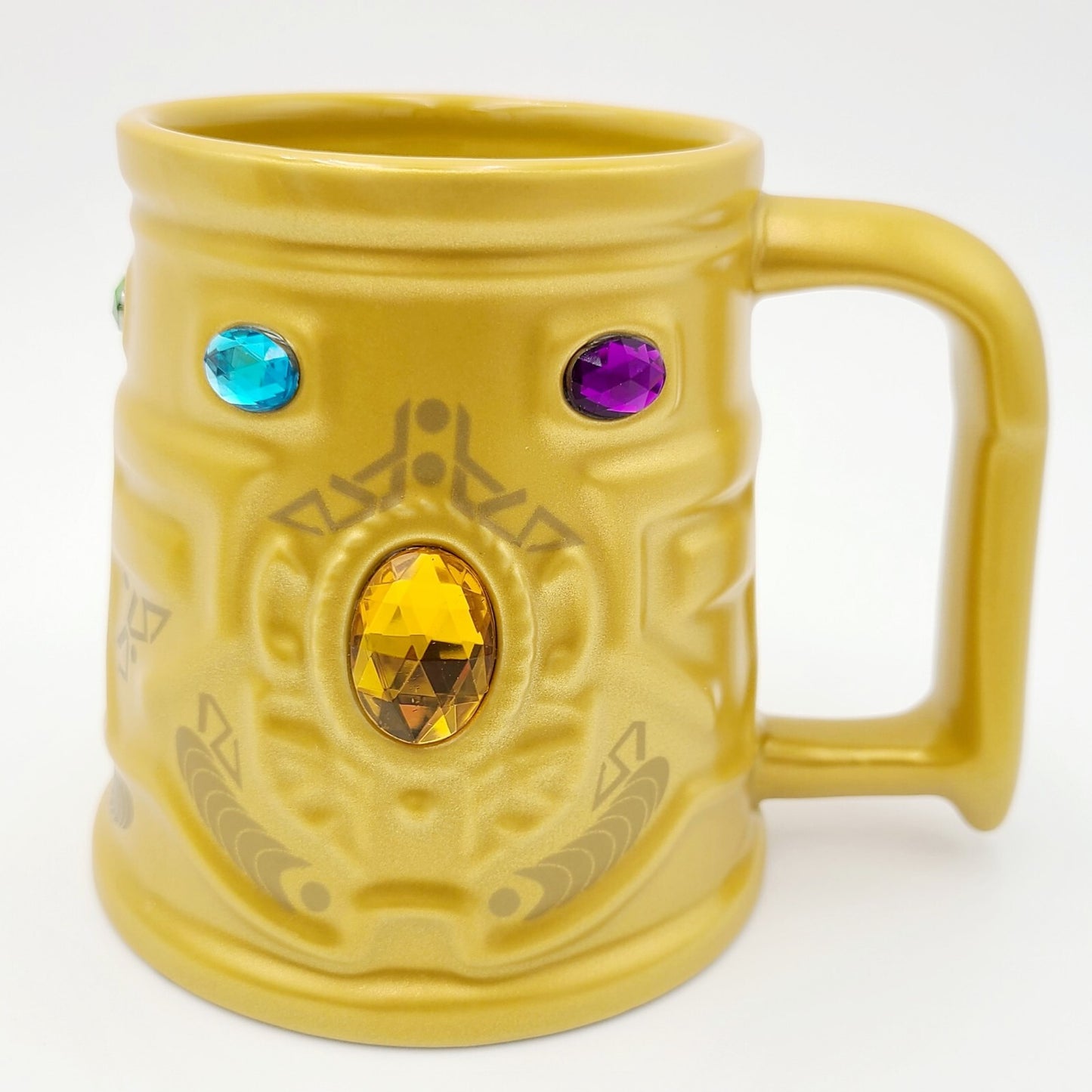 Disney Park Marvel Avenger Infinity Gauntlet I Am Inevitable Sculpted Mug Stone