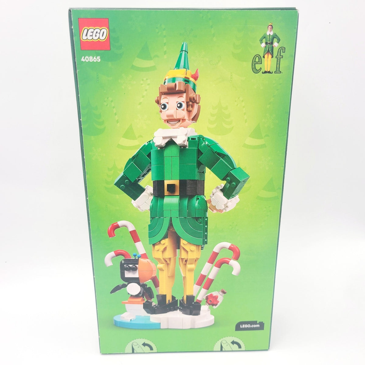 Buddy The Elf 2026 Lego Set #40865 New and Exclusive For Christmas Will Ferrell