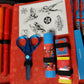 Disney Marvel Amazing Spider-Man Zip-Up Stationery Art Kit School Supplies Gift
