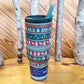 Buc-ee's 2026 Christmas Yukon 40 oz Tumbler Reindeer Beaver Red Ugly Sweater NEW