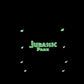 Universal Studios Jurassic Park Loungefly Backpack Gates Open Close T Rex GITD