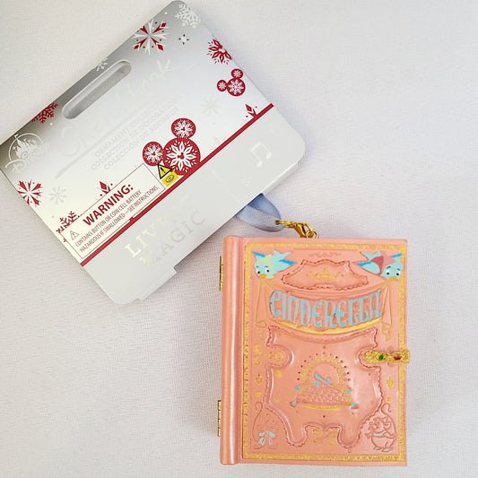 ORNAMENT Disney Parks 2023 Cinderella Storybook Musical Living Magic Sketchbook
