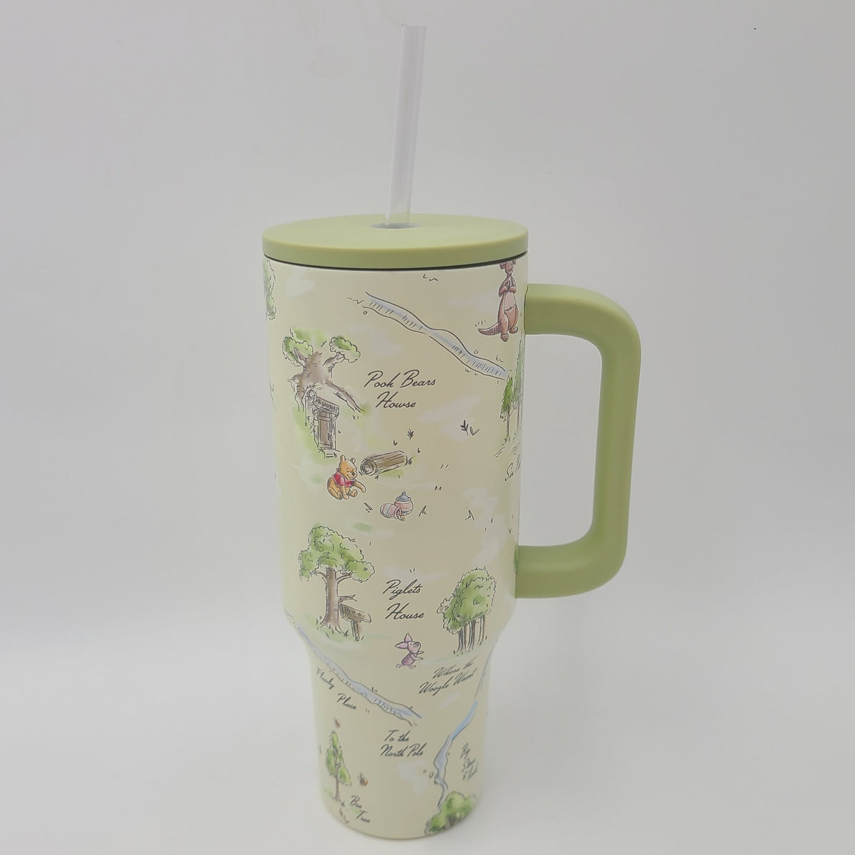 Disney Parks 2026 Winnie The Pooh 100 Acre Wood Metal Tumbler Cup 40oz Tigger