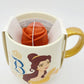 2024 Disney Parks Belle Ceramic Mug 15 Oz and Tea Infuser Set NEW