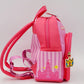 Universal Studios Super Nintendo World Princess Peach Mini Pink Backpack Bag NWT