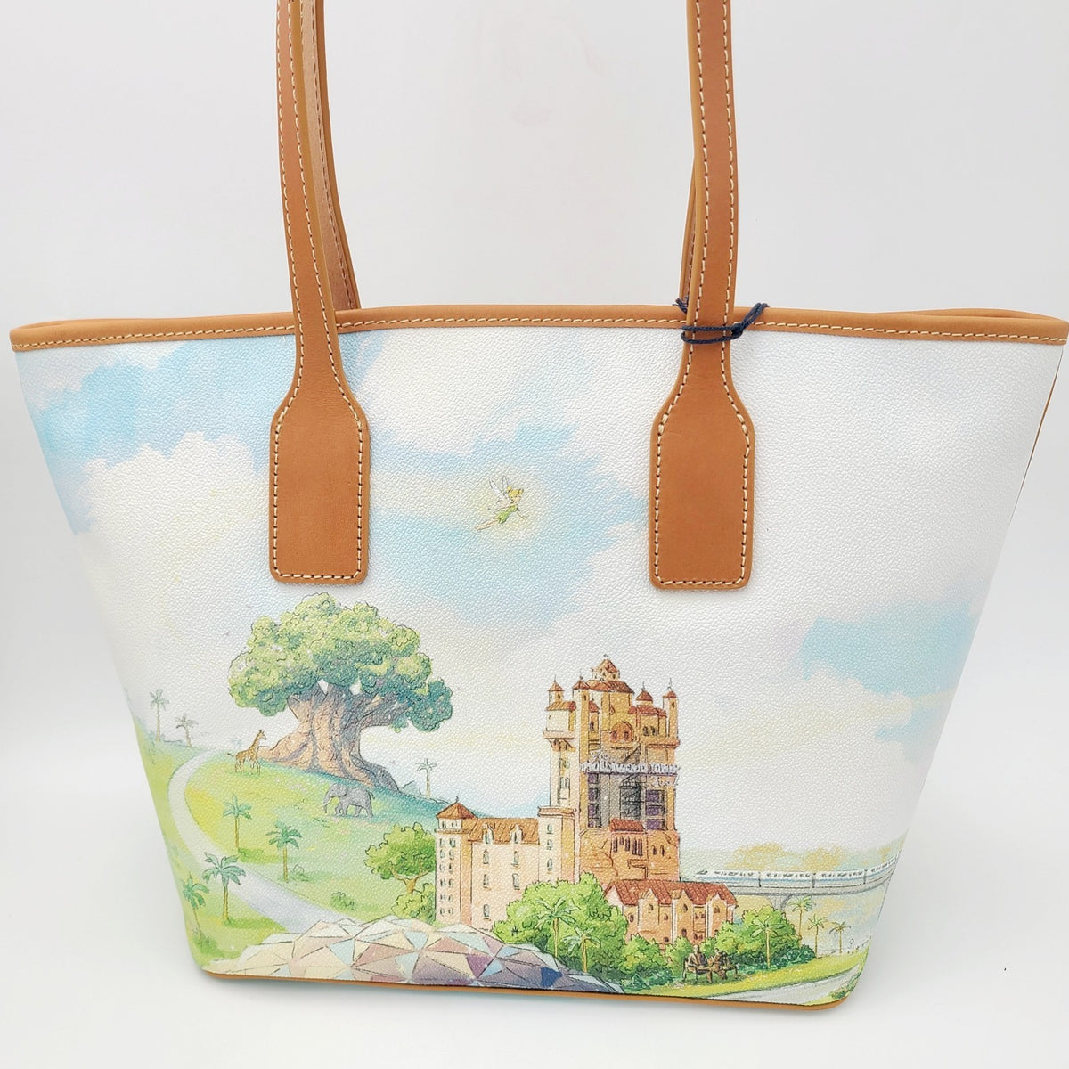 IN HAND 2026 Walt Disney World Parks 55th Anniv Dooney & Bourke Parks Tote Bag