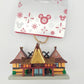 Walt Disney World Parks Polynesian Resort Hotel Christmas Ornament Mickey Minnie