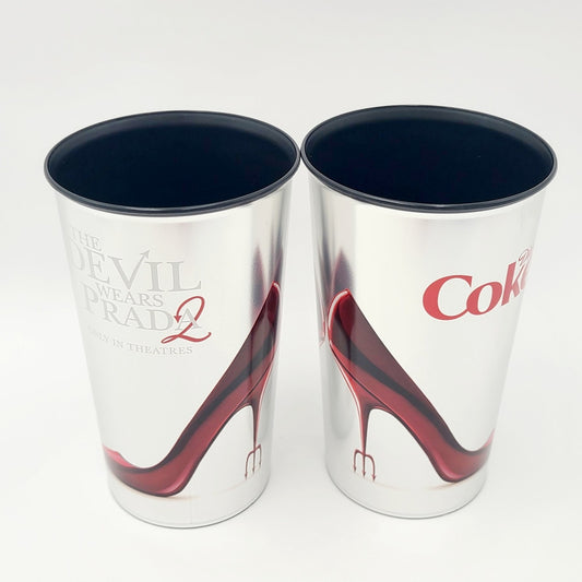 *Set of 2* The Devil Wears Prada 2 Movie 34 oz Cup Limited Edition Cinemark NEW