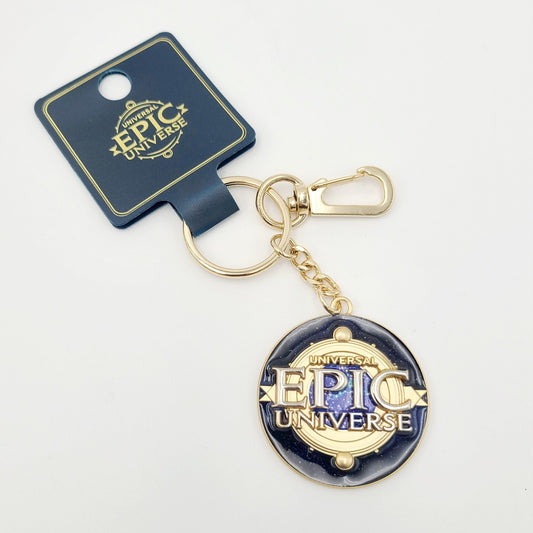 *Keychain* Universal Studios EPIC Universe Park Emblem Logo Celestial NEW