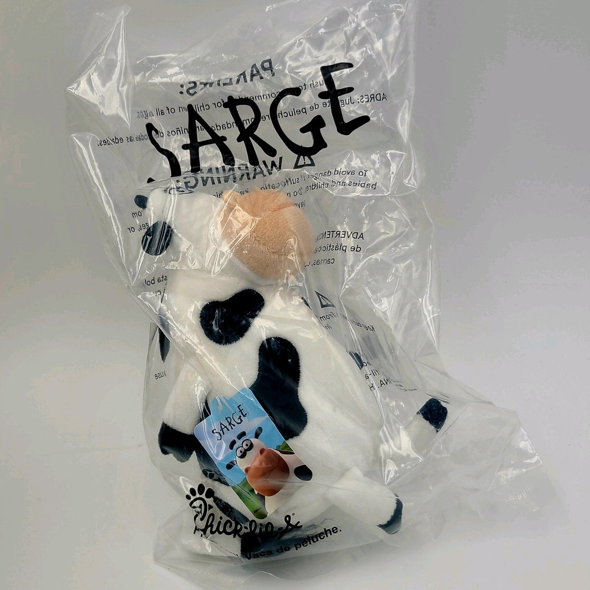 *Sarge Plush* Chick-fil-A Moo Cow Doll Stuffed Animal Toy Christmas Holiday CFA