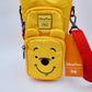 New 2025 Disney Parks Lug Huggie Bag Water Bottle Holder Winnie The Pooh Yellow