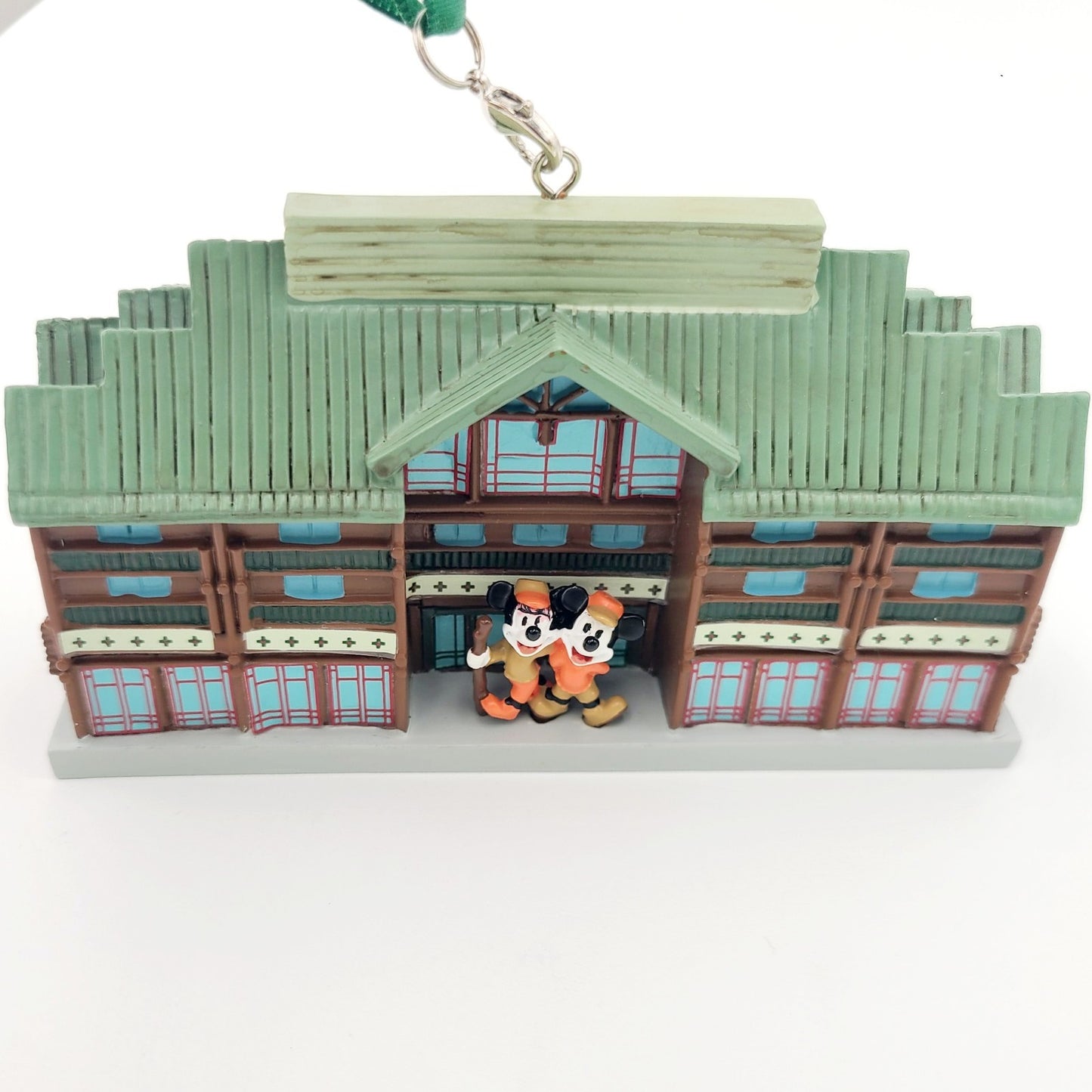 NEW Disney Parks Mickey & Minnie Mouse Wilderness Lodge Resort House Ornament