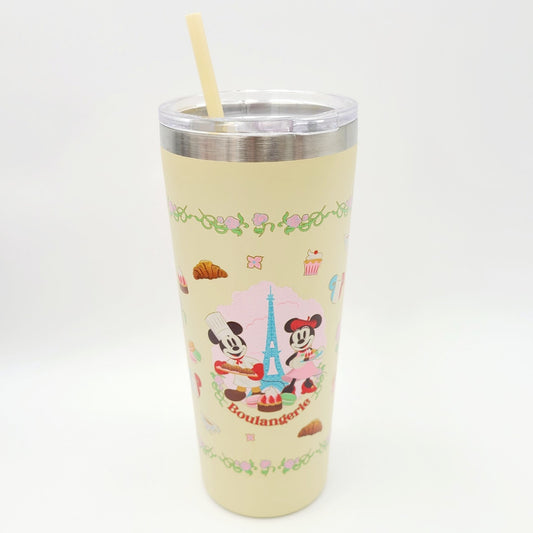 2025 Disney Parks Epcot World Showcase France Minnie Patisseries Pink Tumbler
