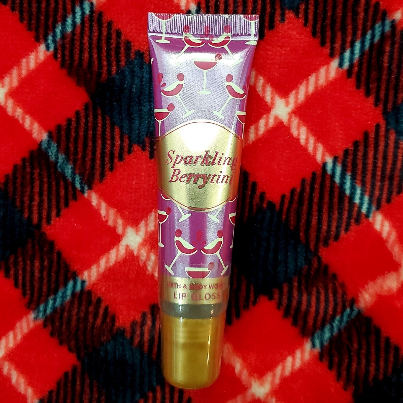 *Set of 6* Bath & Body Works Lip Gloss NEW Sealed Christmas Frosted Winter Rose