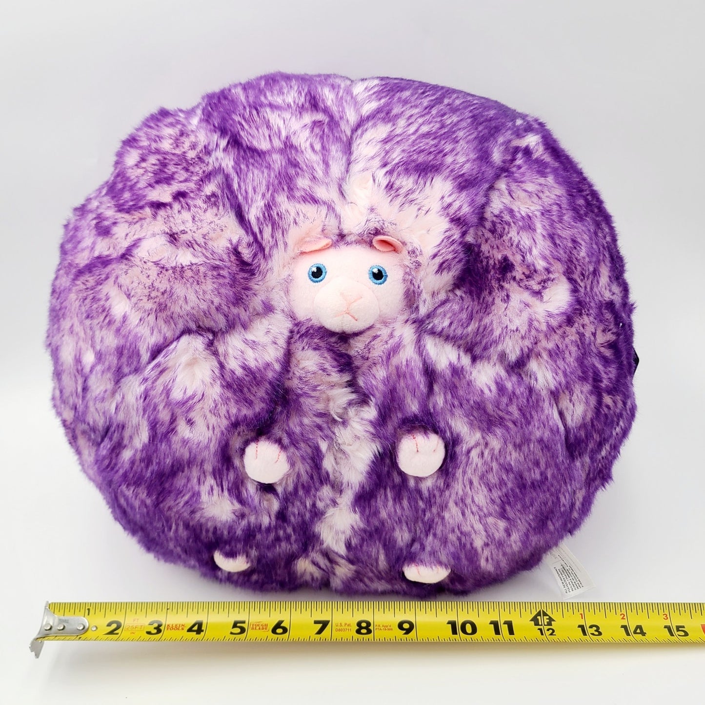 NEW Universal Studios Harry Potter Large Purple Pygmy Puff Plush 15"