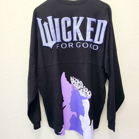 LARGE Universal Studios 2025 Wicked For Good Spirit Jersey Glinda Elphaba Adult