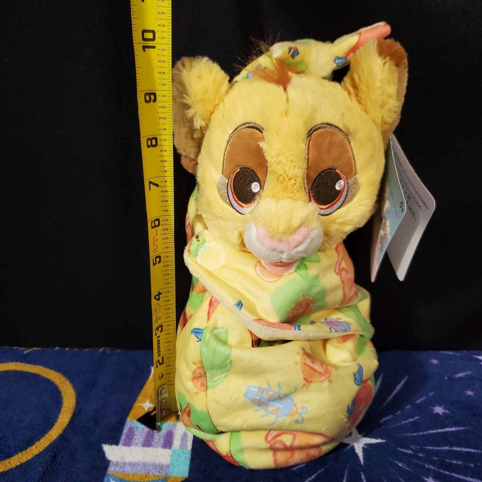 NEW Walt Disney World Parks Baby Simba in Blanket Pouch Plush The Lion King