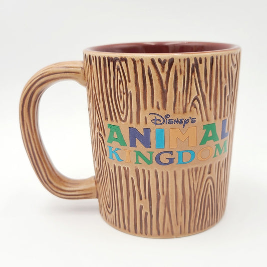 NEW 2025 Disney Parks Animal Kingdom Exclusive Ceramic Tree Bark Mug Coffee Cup