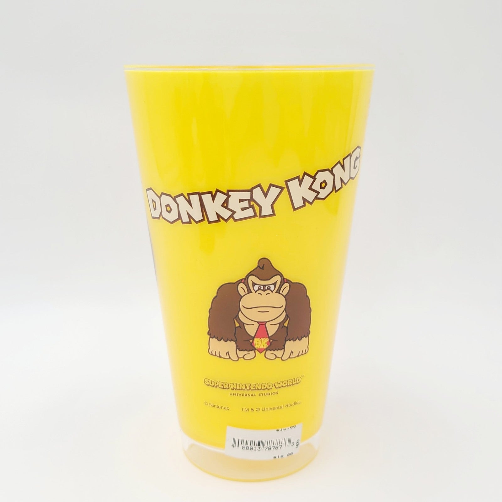 2025 Super Nintendo World Epic Universe Universal Donkey Kong DK Acrylic Cup NEW