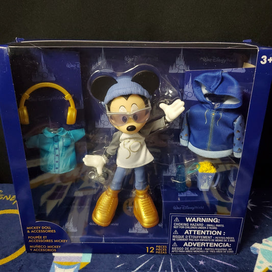 *Mickey Mouse Doll & Accessories Set* Walt Disney World Parks 50th Anniversary
