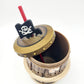 Walt Disney World Parks 2026 Pirates Of The Caribbean Brown Barrel Sipper Cup