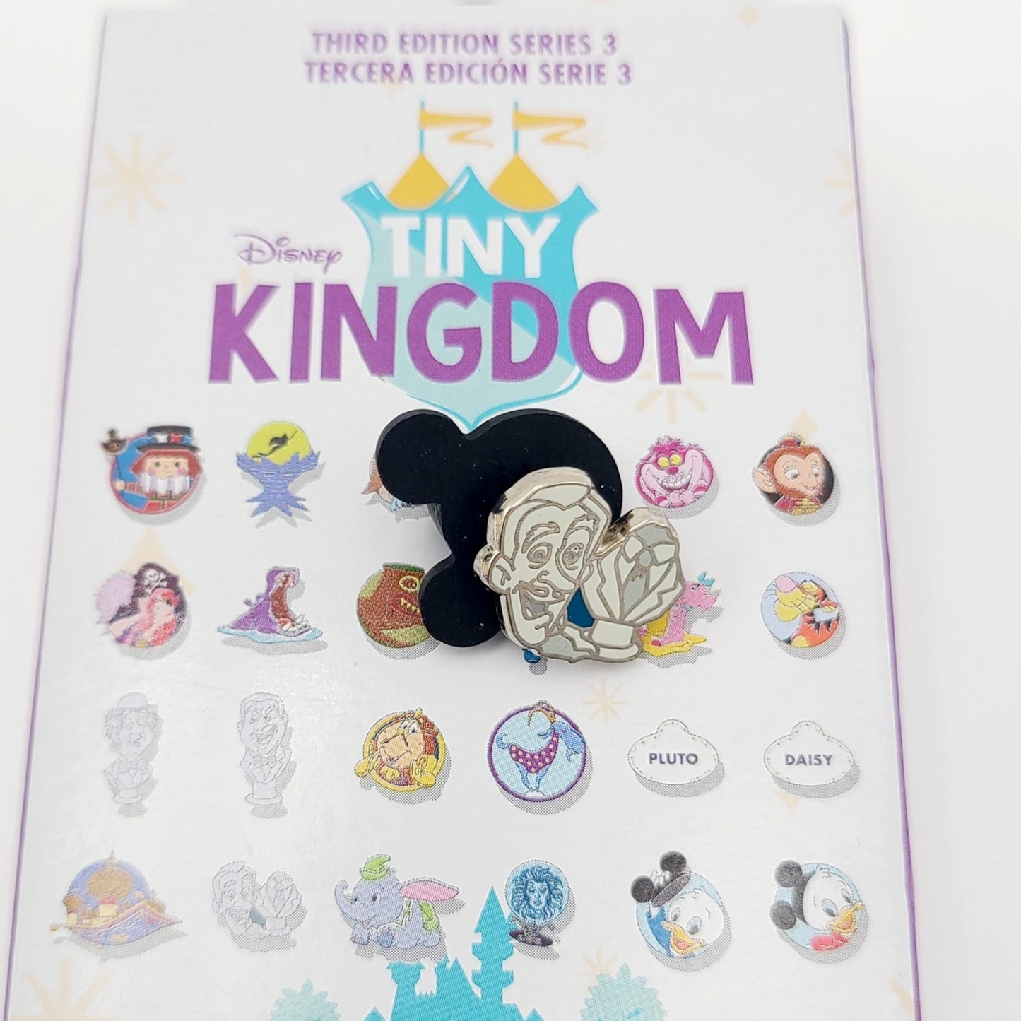 Disney Park Tiny Kingdom 3rd Ed Uncle Theodore Singing Bust Haunted Mansion PIN