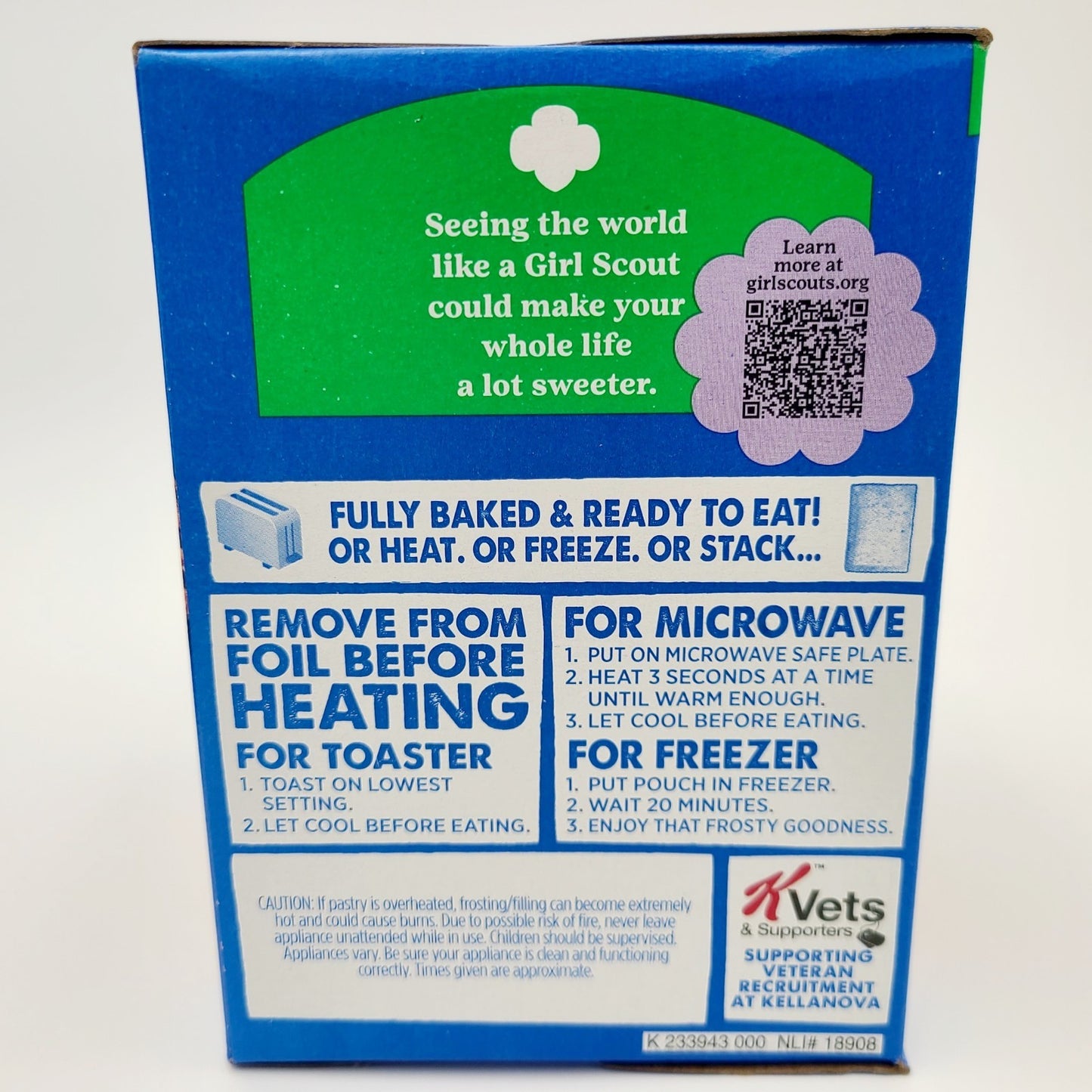 2 Boxes Pop-Tart Girl Scouts Cookie Thin Mints Coconut Caramel Limited Edition