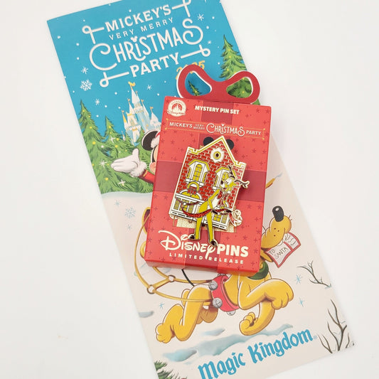 2025 Disney World Parks Mickey’s Very Merry Christmas Mystery Pin Reindeer ONLY