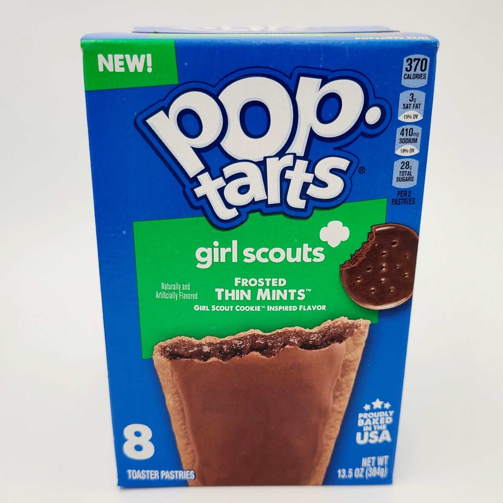 2 Boxes Pop-Tart Girl Scouts Cookie Thin Mints Coconut Caramel Limited Edition