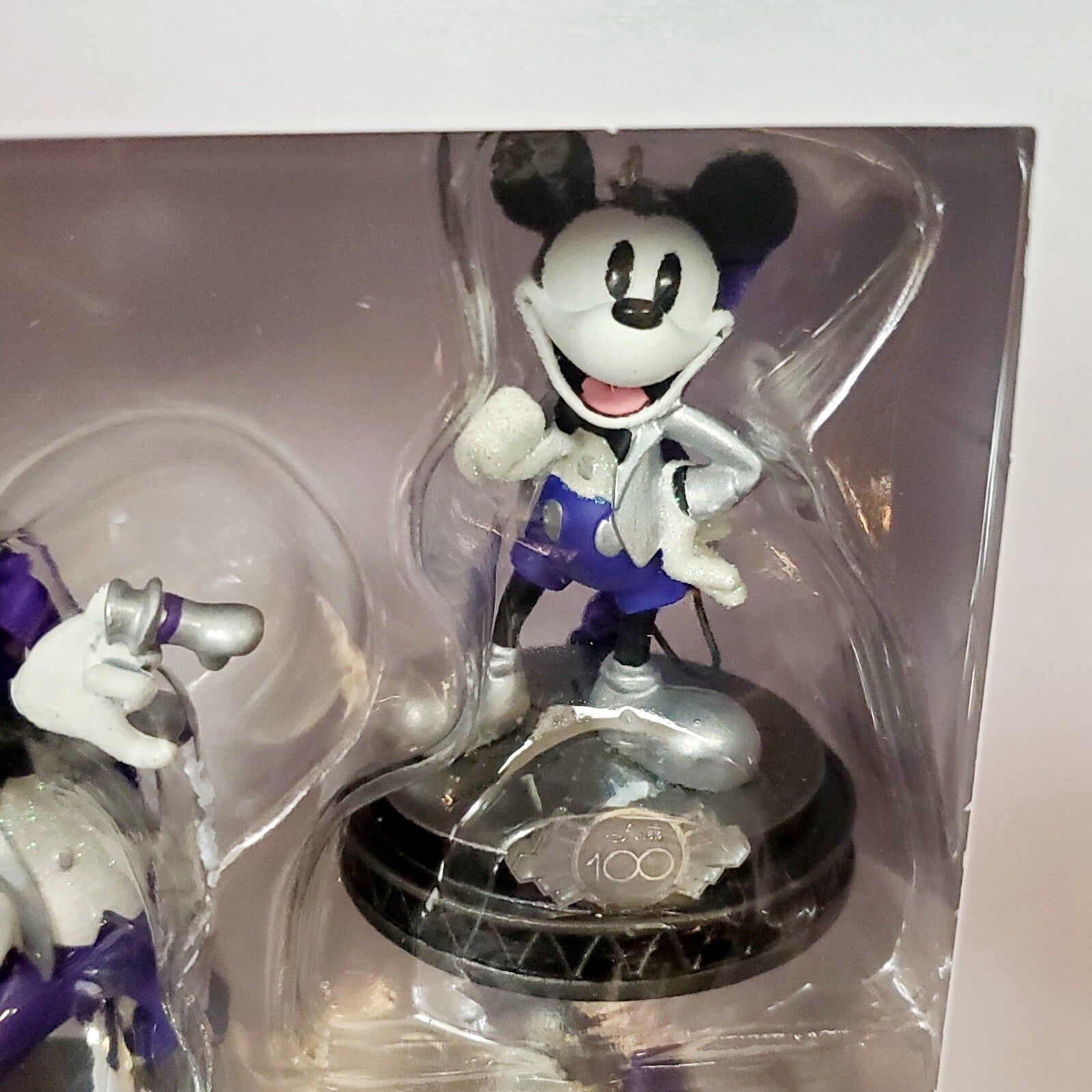 D100 Disney Park 100 Years Wonder Ornament Set Mickey Mouse & Friends Set of 5