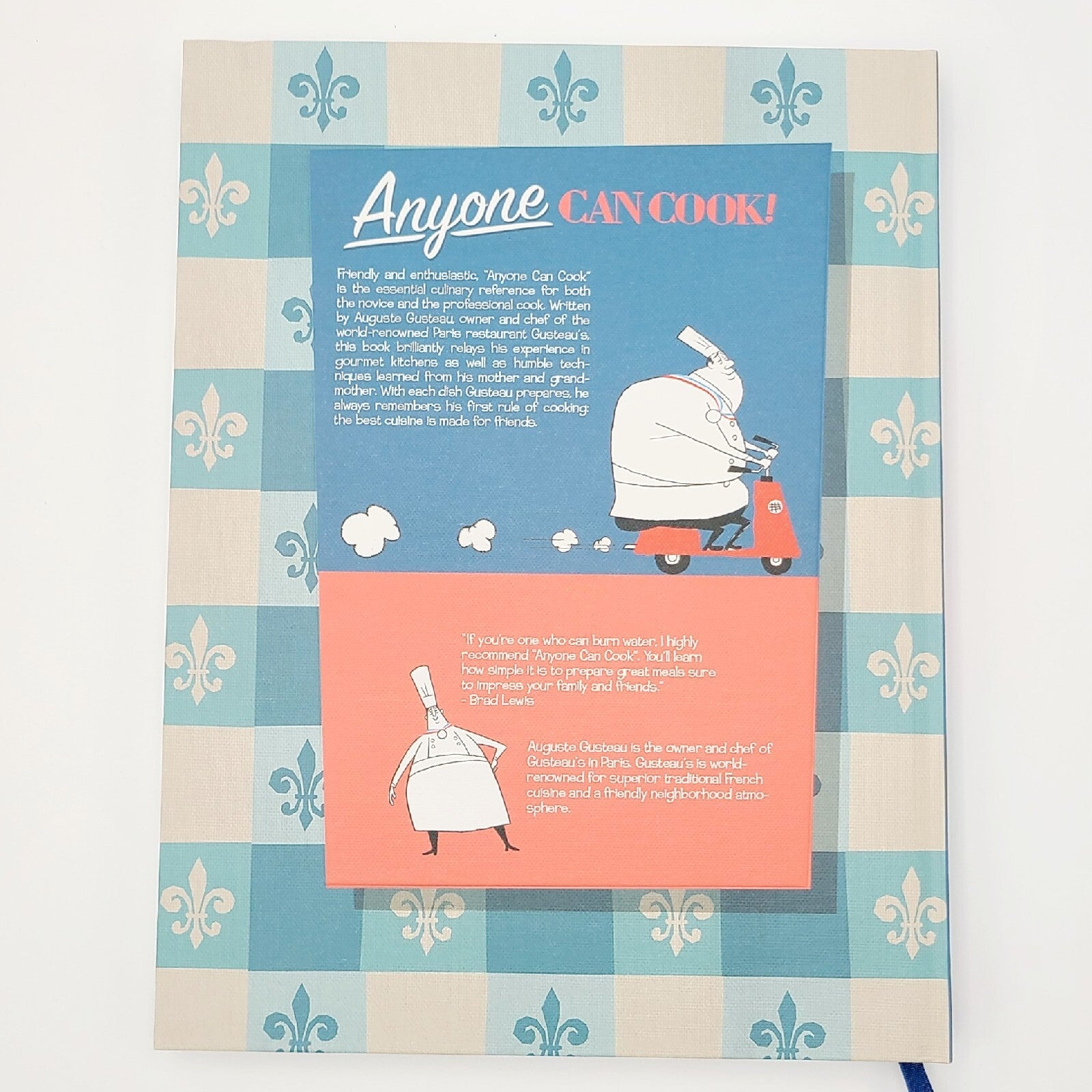 Disney Parks Ratatouille Auguste Gusteau's Anyone Can Cook Replica Journal Remy