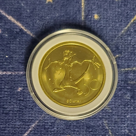 *Timon* Walt Disney World Park 50th Anniv Commemorative Coin in case Lion King
