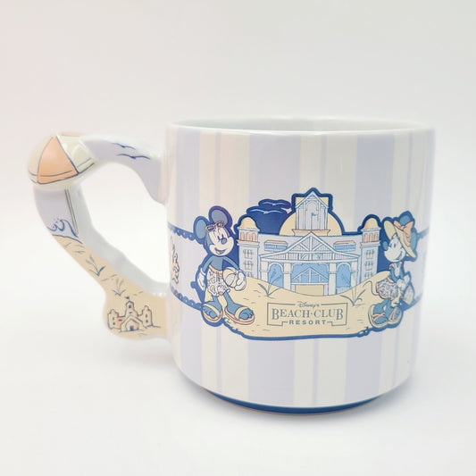 Walt Disney World Parks 2026 Beach Club Resort Mickey Castle Stackable Mug Cup