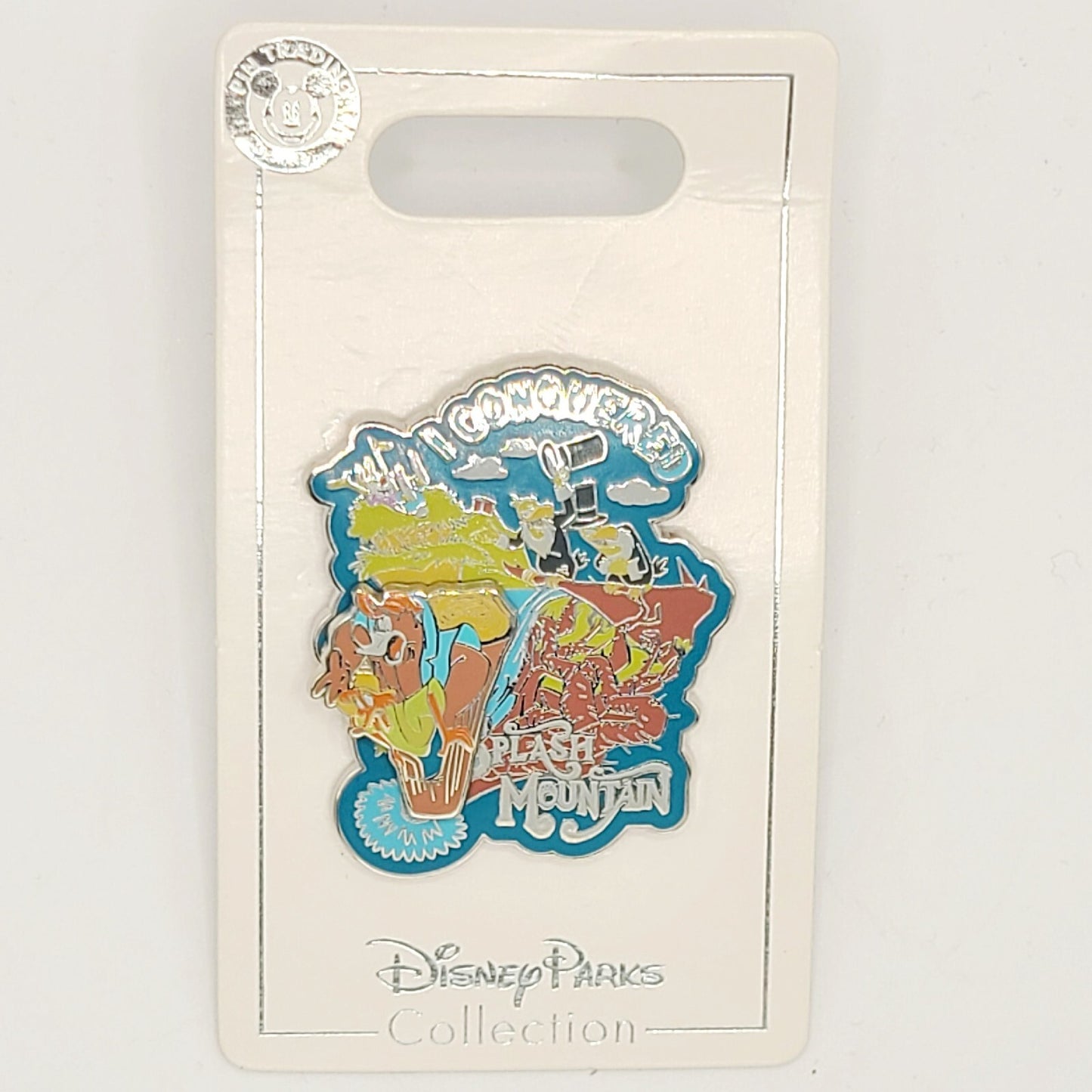 *Set of 2 Pins* Disney Parks Splash Mountain Brer Rabbit Fox Bear "I Conquered"